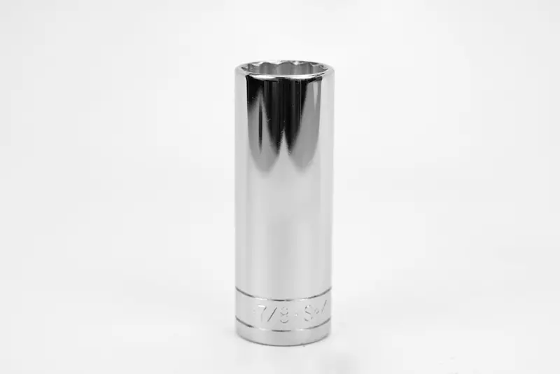 7/8-Inch 1/2-Inch Drive 12-Point Deep Chrome Socket