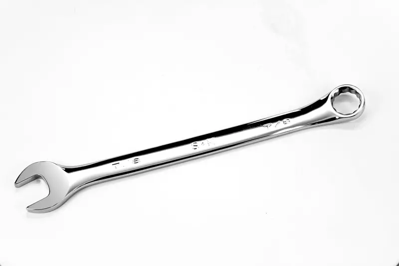 7/8 Inch 12-Point Long-Reach Chrome Combination Wrench