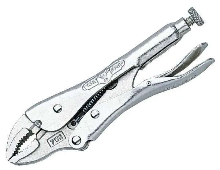 7-Inch Quick-Release Vise Grip Wrench with Adjustable Jaw