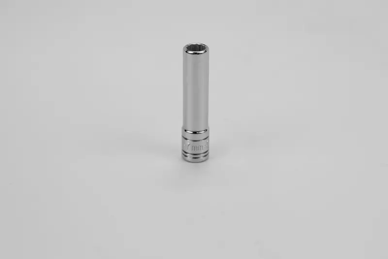 7 mm 12-Point Deep Chrome Socket – 1/4″ Drive