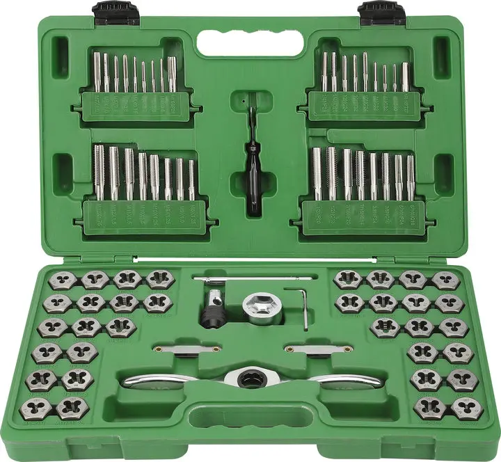 75-Piece Ratcheting Tap and Die Set – Full-Range Threading Solutions – Model SK01520