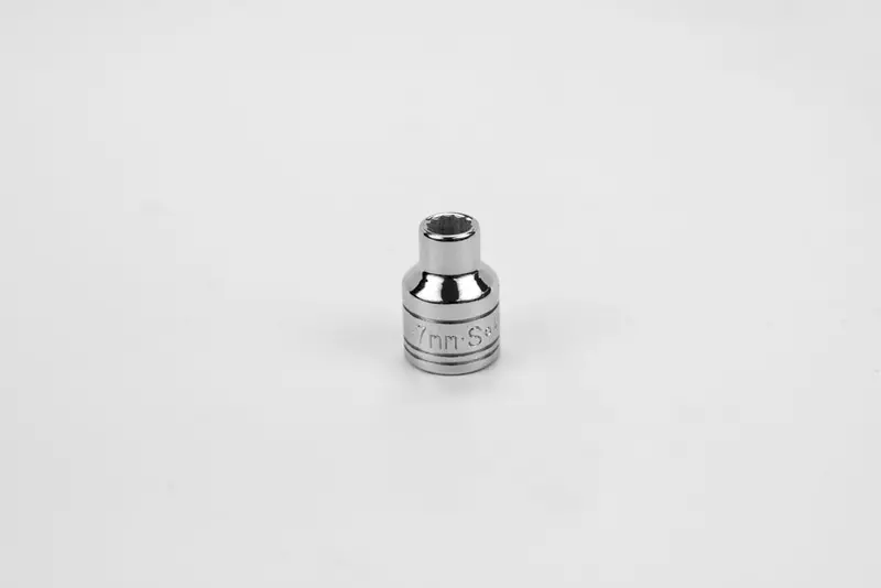 7mm 3/8-Inch Drive 12-Point Metric Chrome Socket