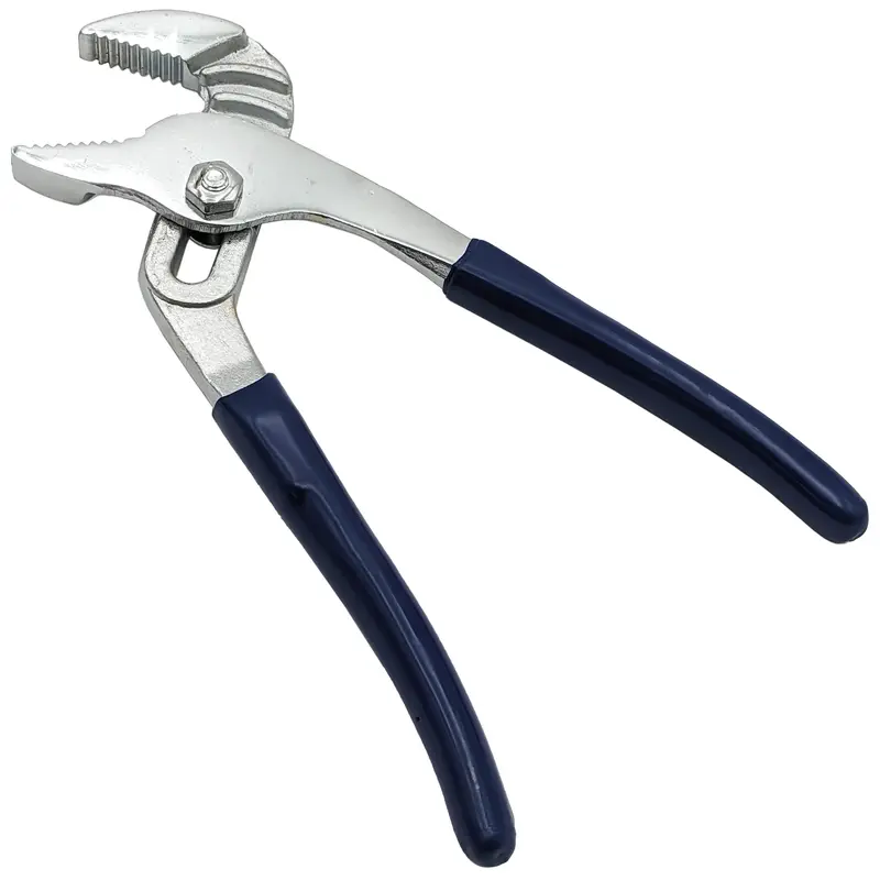 8-Inch Grooved-Joint Pliers with Cushioned Grips