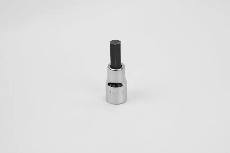 8 mm Hex Chrome Bit Socket – 3/8″ Drive