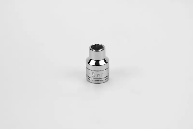 8mm 3/8-Inch Drive 12-Point Metric Chrome Socket