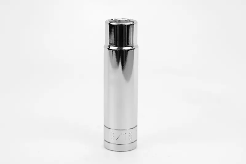 9/16″ 1/2″ Drive 6-Point Deep Chrome Socket