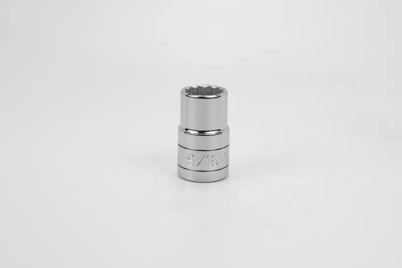9/16″ 12-Point Chrome Socket – 1/2″ Drive Fractional Socket