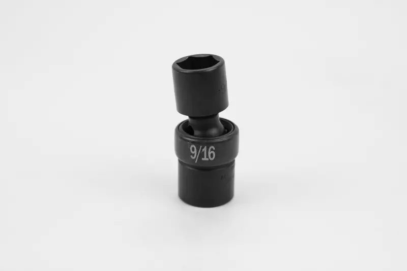 9/16″ 3/8″ Drive 6-Point Swivel Impact Socket – Durable Fractional Size