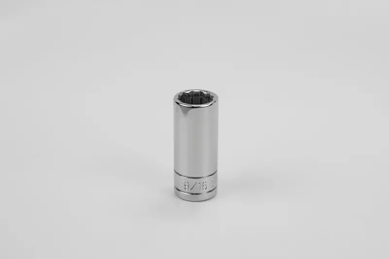 9/16″ Deep 12-Point Chrome Socket – 3/8″ Drive