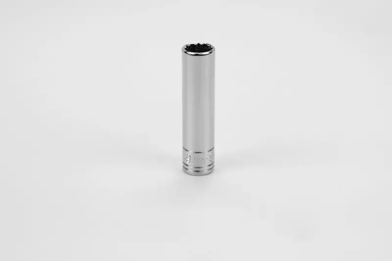 9 mm 12-Point Deep Chrome Socket – 1/4″ Drive