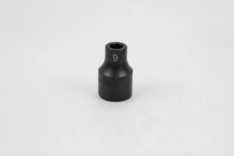9mm 1/2″ Drive 6-Point Impact Socket – Small-Fastener Metric
