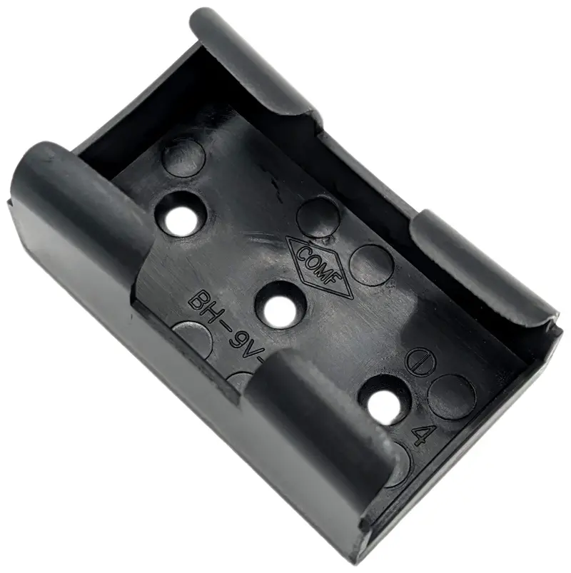 9V Battery Cradle – Terminal-Free Plastic Holder (1.92″ × 1.13″ × 0.77″)
