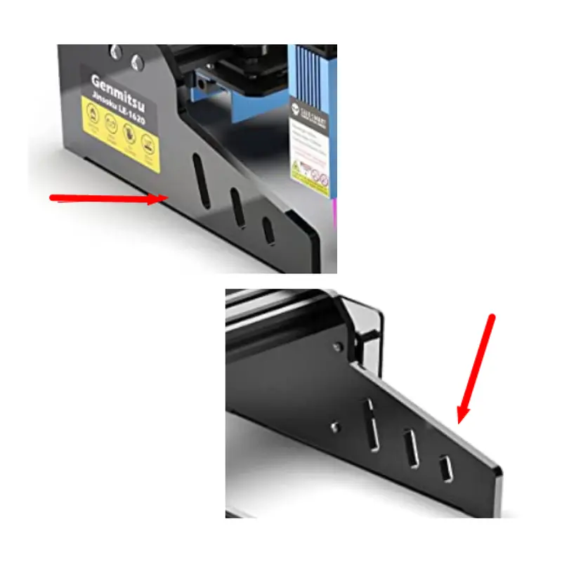 Acrylic Support Frame Replacement for Jinsoku LE-1620 Laser Engraver (Discontinued)