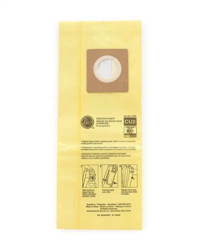 Allergen-Focused Filtration Bags (10-Pack) for CH54013, CH54015, CH54113, and CH54115
