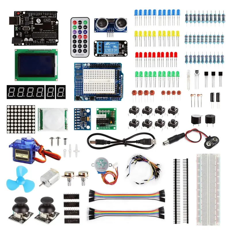 Arduino-Compatible Uno Learning Kit – Deluxe Edition by CHIKU