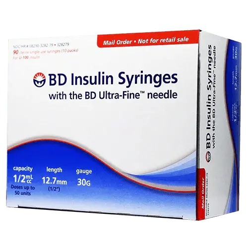 BD High-Accuracy Syringe, 30G × 12.7mm – Clinical Grade