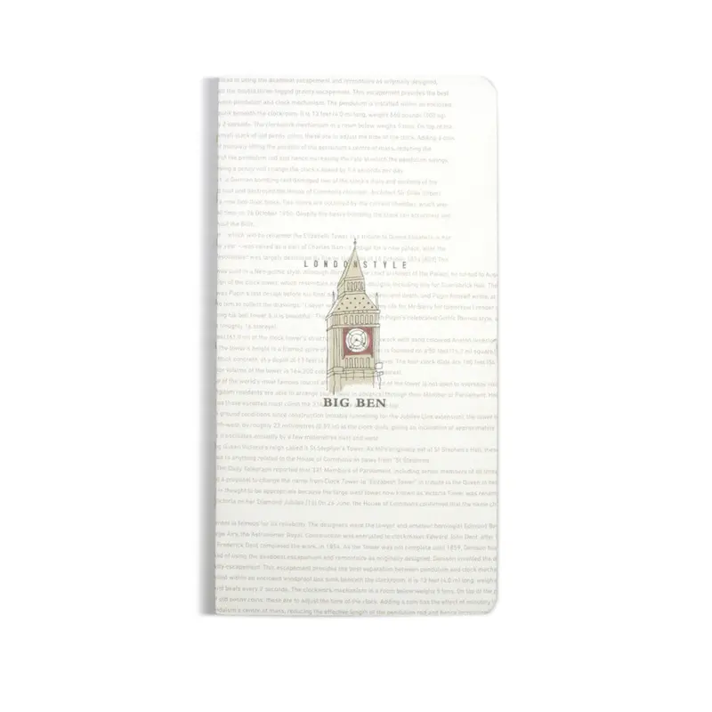 Big Ben–Inspired London-Bound Journal – Hardcover Travel Diary