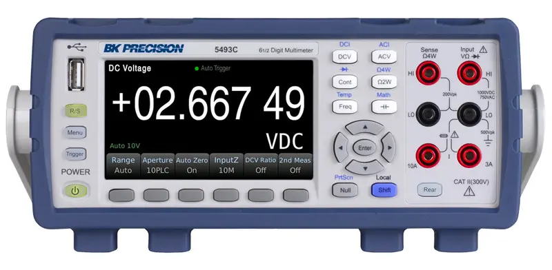 BK Precision 5493CGPIB — 6½-Digit Bench Multimeter with GPIB Interface