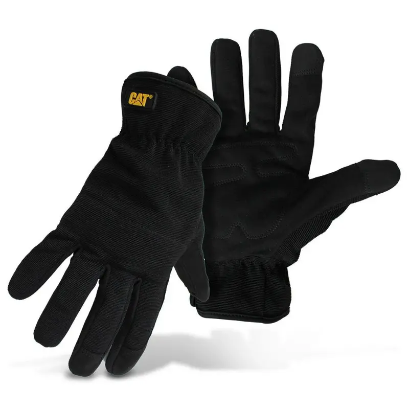 Black Touchscreen Glove with Padded Palm