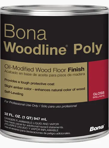 Bona Woodline Polyurethane Floor Finish – Oil-Modified, 1 Quart
