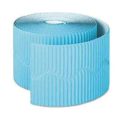 Bordette® Azure Blue Border Roll – 2.25 Inches Wide x 50 Feet Long, Easy-Tear Trim