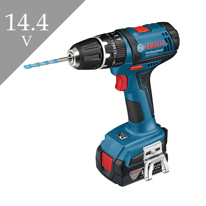 Bosch GSB 14.4-2-LI Cordless Impact Drill – Dual 14.4V Batteries Included