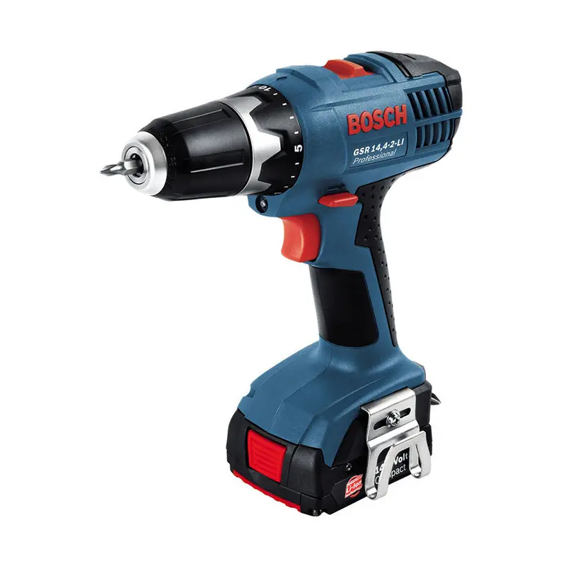 Bosch GSR 14.4-2-LI 14.4V Cordless Drill-Driver Kit with Two Batteries