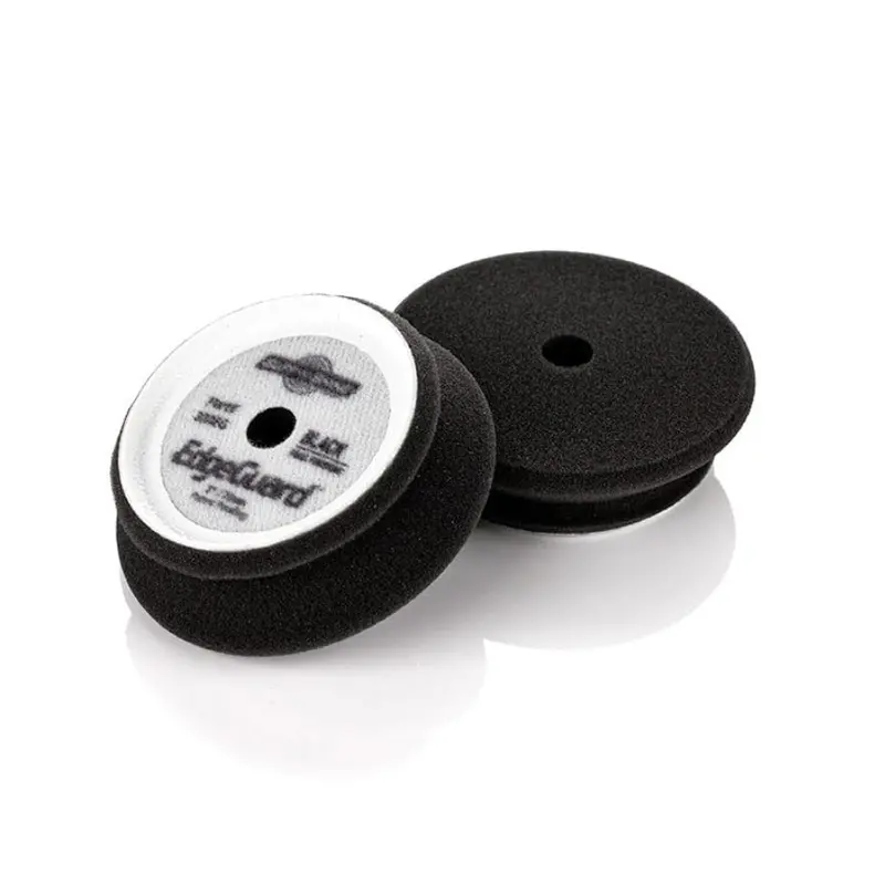 Buff and Shine 3-Inch EdgeGuard Black Foam Buffing Pad – Ultra-Fine Final Finish (Model 320EG)