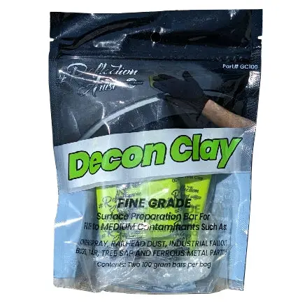 Buff and Shine Fine-Grade Detailing Clay Bar Kit – 2-Pack for Light Contaminants (GC100)