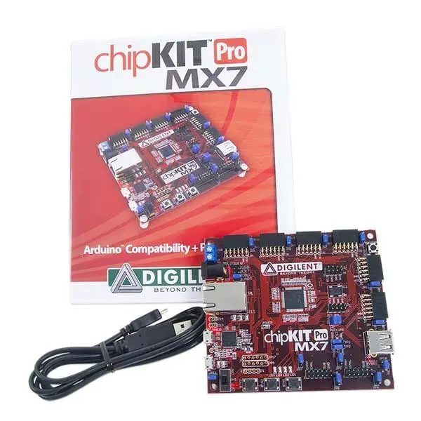 chipKIT Pro MX7 Embedded Systems Training Board with PIC32 Microcontroller