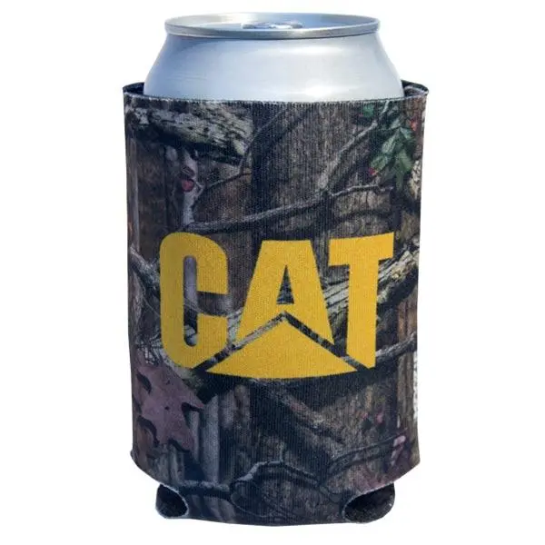 Collapsible Camo-Print Insulated Koozie