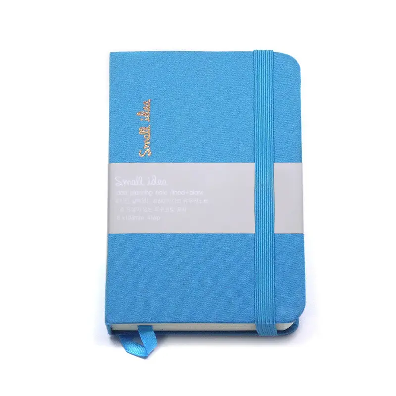 Compact Blue Ideas Journal for Creative Notes