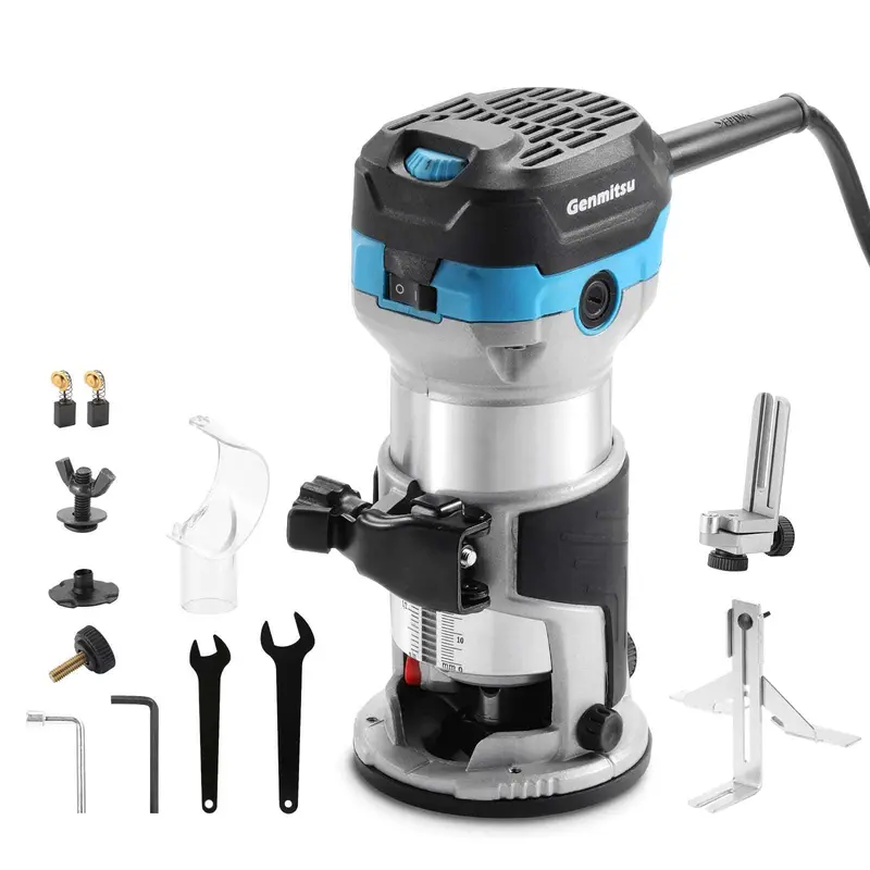 Compact Palm Router – 1–1.25 HP, 65 mm Diameter Fixed-Base Trimmer for Precision Woodworking
