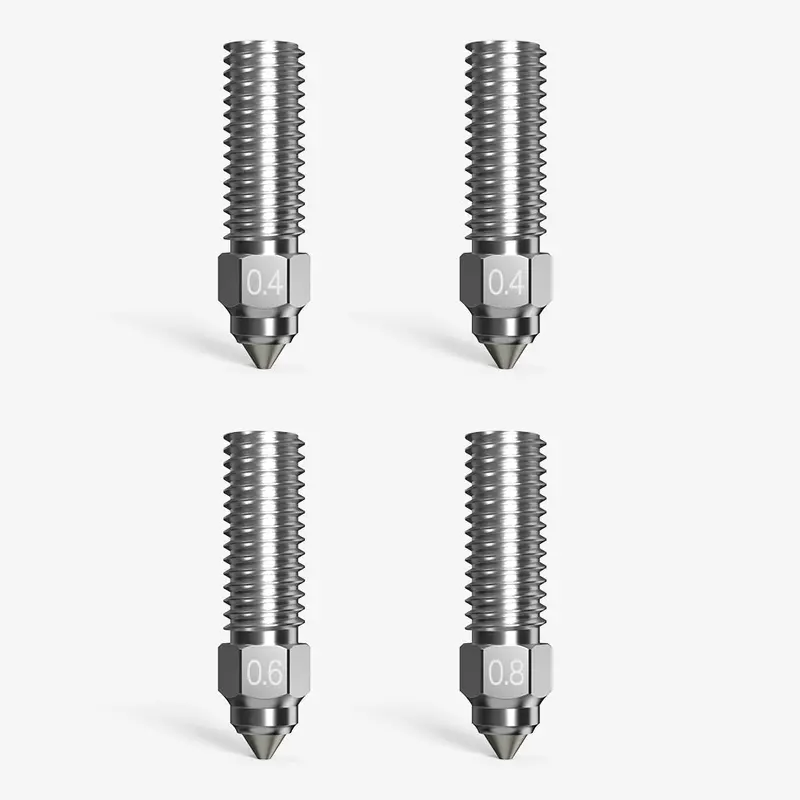 Creality K1 High-Flow Nozzle Set – Stainless Steel, 0.4 mm / 0.6 mm / 0.8 mm Options