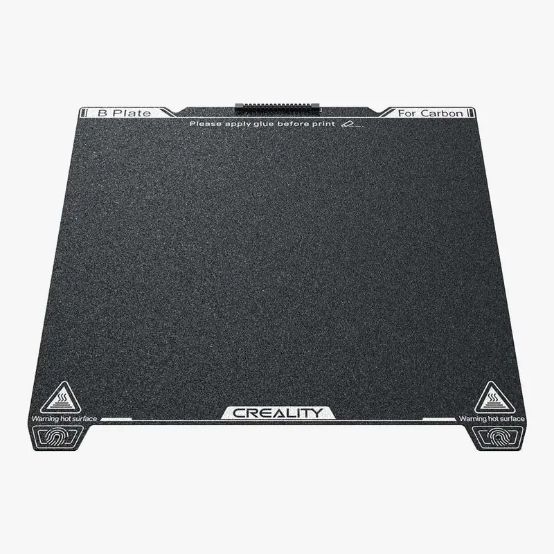 Creality K1C Textured PEI Build Plate – 235×235mm Magnetic Flexible Spring Steel (No Base Included)