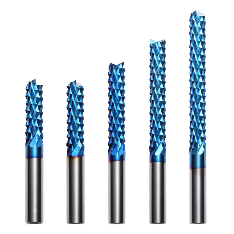 CS05A Corn Cob Milling Cutter Set (1/4″ Shank, 5-Piece) – Heavy-Duty CNC Router Bits (Discontinued)