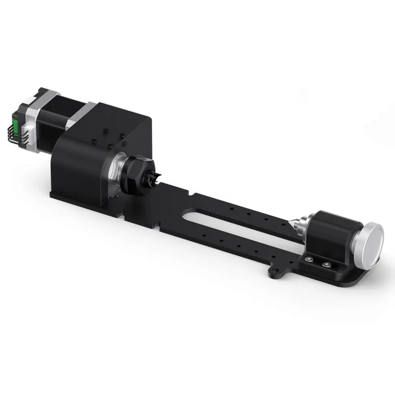 Cubiko 4th-Axis Rotary Attachment — CNC Add-On for Cylindrical Milling, Engraving, and Multi-Angle Machining