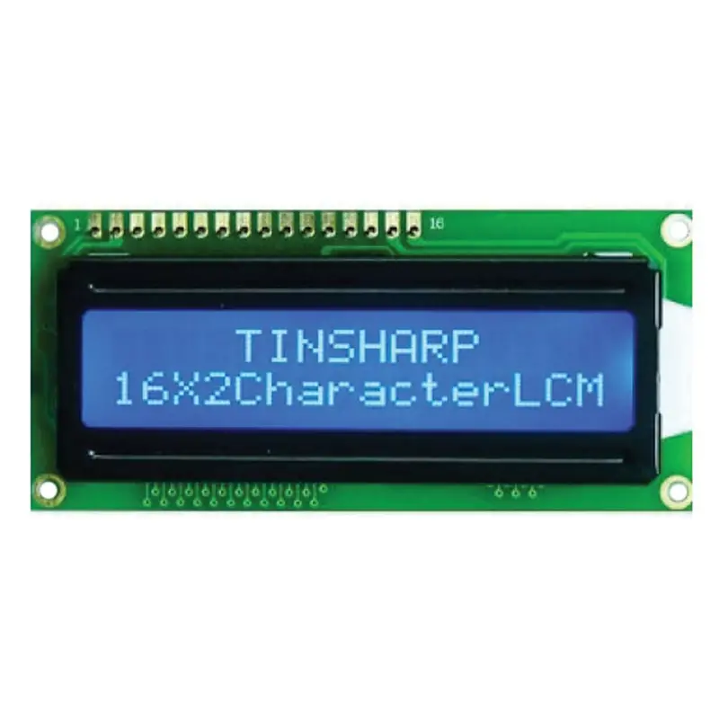 DFRobot 16×2 Character LCD Module – White Text on Blue Backlight, 5V Compatible (FIT0127)