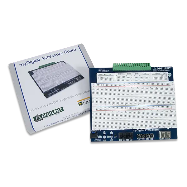 Digilent myDigital Protoboard Compatible with NI myDAQ and myRIO Platforms