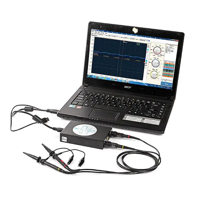 [Discontinued] DDS140 USB-Powered Oscilloscope — 40MHz Bandwidth, 200MS/s Sampling Rate, PC-Based Operation