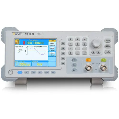 Discontinued Owon AG1022 25 MHz Dual-Channel Arbitrary Waveform Generator