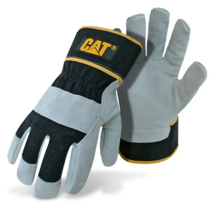 Durable Split Cowhide Leather Palm Gloves