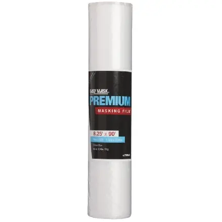 Easy Mask Premium Blue Masking Film – 8.25 ft × 90 ft (Roll #49990)