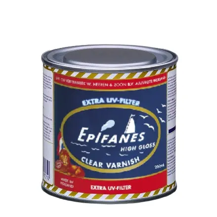 Epifanes Clear Gloss Varnish – 250ml Tin (CV.250)