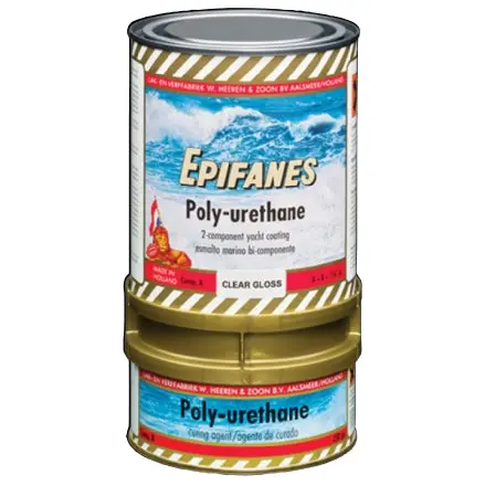 Epifanes Polyurethane Clear Gloss Varnish — 750ml High-Shine Marine Coating (PUCG.750)