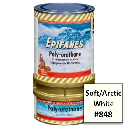 Epifanes Polyurethane Yacht Paint – #848 Soft Arctic White, 750ml (PU848.750)