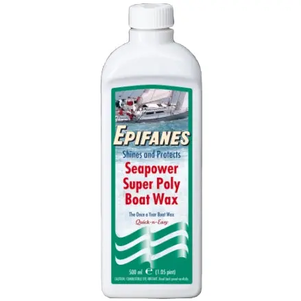 Epifanes Seapower Super Poly Marine Wax – 500ml Long-Lasting Protection