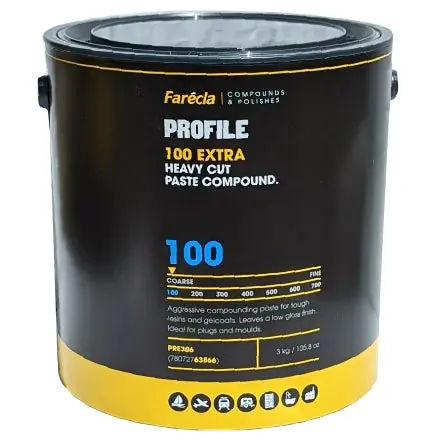 Farecla Profile 100 Extra-Heavy-Cut Compound Paste (3 kg) – PRE306