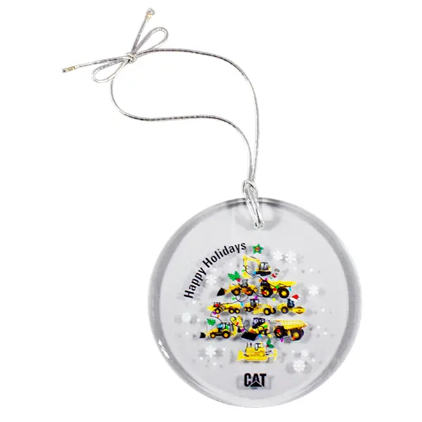 Festive Happy Holidays Ornament – Handcrafted Decor