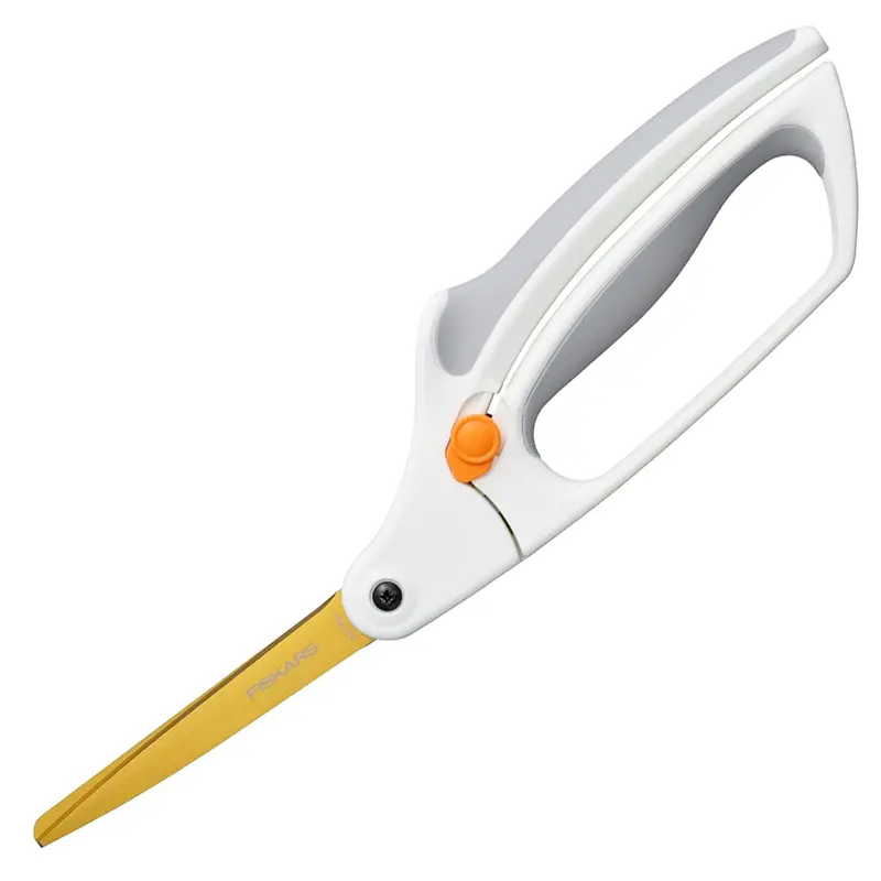 Fiskars Easy Action Titanium Scissors – Professional No. 8 Ergonomic Design